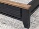 International Furniture Direct Empire Black Eastern King Panel Bed-4