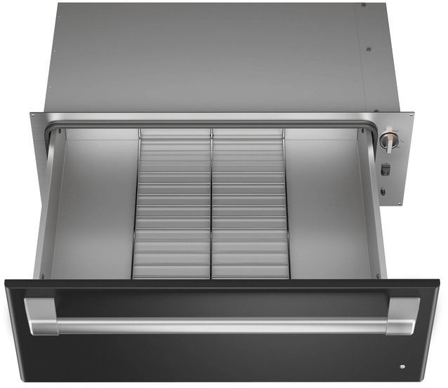 Cafe™ 30" Matte Black Warming Drawer-1