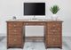 Mako Wood Furniture Inc. Home Office Large Double Pedestal Desk-1