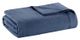 Olliix by Madison Park Egyptian Cotton Blue Twin Blanket-0