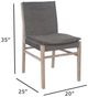 Nest Home Collections Lola Boston/Gray Dining Chair-2