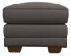 La-Z-Boy® Mackenzie Greystone Leather Ottoman-3