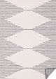 Kalora Interiors Bristol Cream/Grey 5'x8' Style 2 Indoor/Outdoor Area Rug-0
