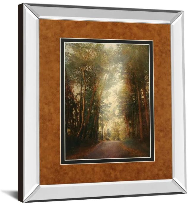 Classy Art Road of Mysteries Il by Amy Melious Mirror Framed Wall Art-1