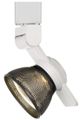 Cal® Lighting & Accessories Black/White Track Light-1