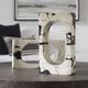 Uttermost® Nouveau Black/White Coral Stone Sculpture-1