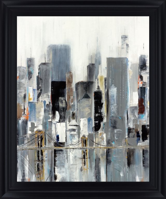 Classy Living Misty Metropolis Wall Art-0
