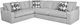 Franklin™ Venus 2-Piece Blast N Dove Sectional-0