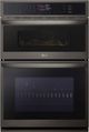 LG 30” PrintProof® Black Stainless Steel Electric Built In Oven/Microwave Combo-0