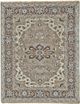 Feizy Ustad Dark Ivory/Walnut 7'9" x 9'9" Rug-0