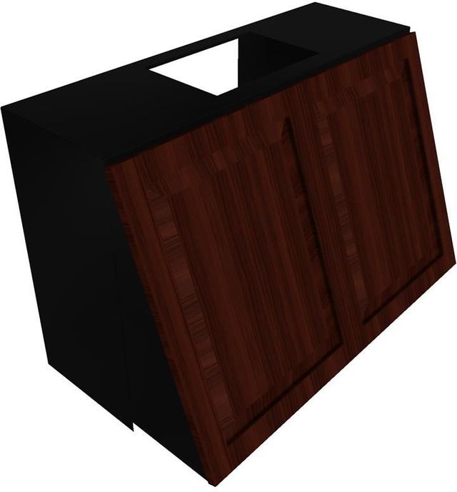 Vent-A-Hood® 36" Black Tilt-Out Wall Mounted Range Hood-1