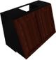 Vent-A-Hood® 36" Black Tilt-Out Wall Mounted Range Hood-1
