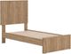Signature Design by Ashley® Dovander Warm Natural Brown Twin Panel Platform Bed-3