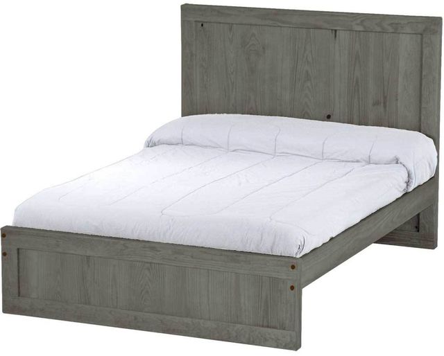 Crate Designs™ Furniture Graphite Full Youth Panel Bed-0