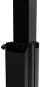 Chief®  Large Black Capacity Electric Height Adjustable Flat Panel Cart-2
