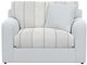 Jackson Furniture Lindsey Platinum/Snow Chair and a Half-1
