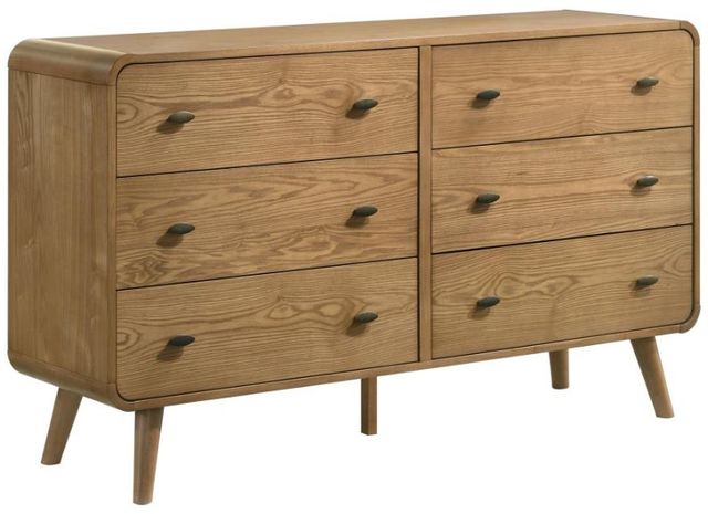 Coaster® Robyn 4-Piece Cool Beige/Light Ash Queen Bedroom Set-3