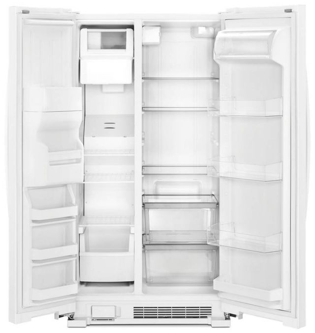 Whirlpool® 21.4 Cu. Ft. White Side-By-Side Refrigerator-1