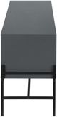 Meuble pour téléviseur de 60 po de Monarch Specialties Inc. - Gris/Noir-2