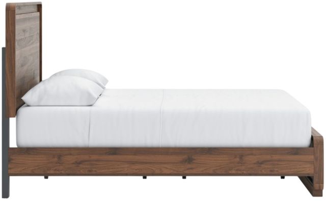 Signature Design by Ashley® Hollinaze Walnut Brown Queen Panel Bed-3