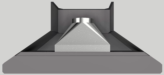 Vent-A-Hood® 66" Gunsmoke Wall Hood-3