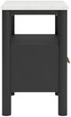 Signature Design by Ashley® Cadmori Black/White Nightstand-2