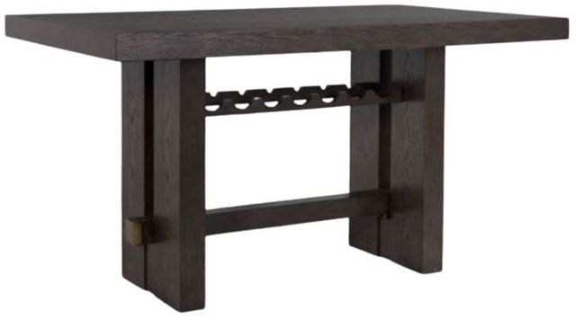 Signature Design by Ashley® Burkhaus 7-Piece Dark Brown Counter Height Dining Table Set-1