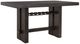 Signature Design by Ashley® Burkhaus 7-Piece Dark Brown Counter Height Dining Table Set-1