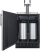 Summit® 24" Stainless Steel Cold Brew Coffee Kegerator-2