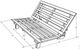 Kodiak Furniture Carson Corduroy Fog/Java Full Futon-2