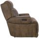 Hooker® Furniture MS Wheeler Seville Timber Leather Power Zero Gravity Recliner with Power Headrest-3