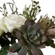 Uttermost® Belmonte Cream Floral Bouquet and Vase-4