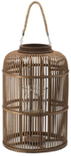 A & B Home Brown Bamboo Lantern-0
