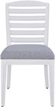 American Woodcrafters Heritage Coast 2-Piece Coastal White Upholstered Side Chair Set-2