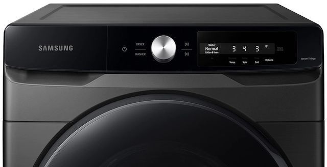Samsung 4.5 Cu. Ft. Brushed Black Front Load Washer-2