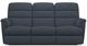 La-Z-Boy® Tripoli Navy Power Wall Reclining Sofa with Headrest and Lumbar-0