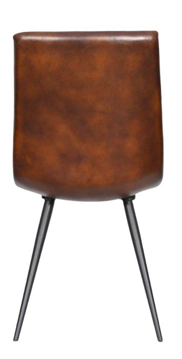 Home Trends & Design Essex Black/Hand Washed Chestnut Dining Chair-2