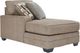 Signature Design by Ashley® Cannonbrook 3-Piece Nutmeg U-Shape Sectional with Chaise-1