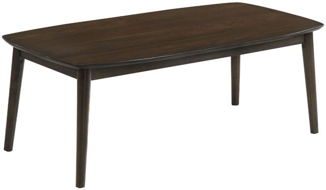 New Classic® Home Furnishings Felix 3-Piece Dark Walnut Living Room Table Set-1