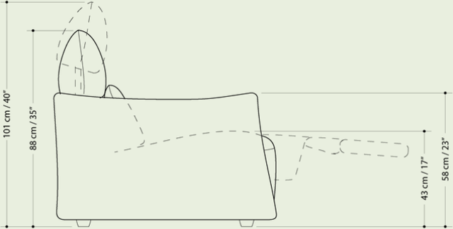 Natuzzi Editions Stupore 3-Piece Reclining Sofa-3