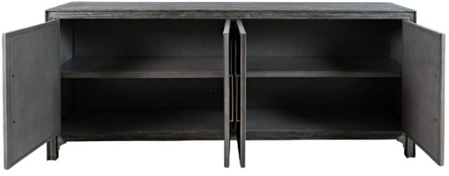 Jofran Inc. Gramercy Platinum 4-Door Accent Cabinet-3