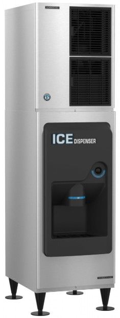 Hoshizaki Crescent® Cuber 22" 238 lb. Stainless Steel Air-Cooled 50Hz Electrical Ice Maker-2