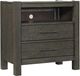 aspenhome® Mill Creek Carob 2-Drawer Nightstand-0