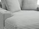 Elements International Grande Gray Chaise-1