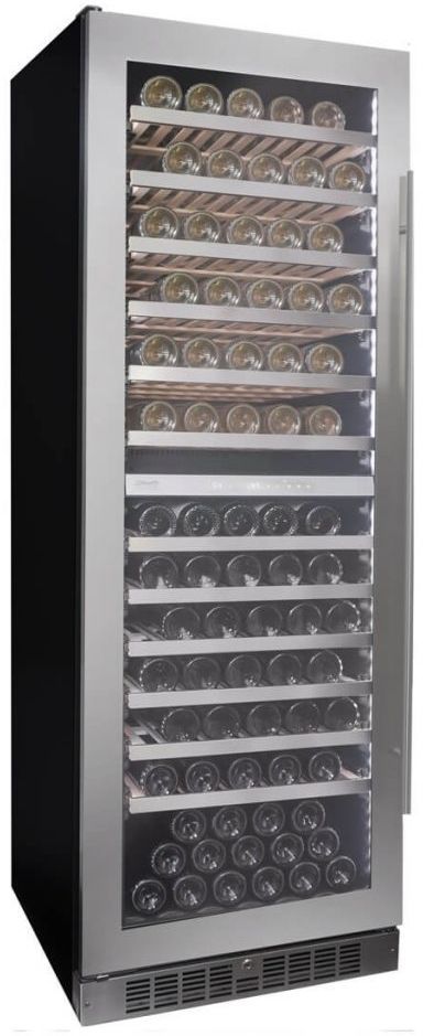 Silhouette® Bordeaux 1 24" 4 Cu Ft. Stainless Steel Wine Cooler-2