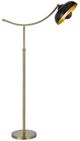 Cal® Lighting & Accessories Planetoid Dark Antique Brass/Bronze Floor Lamp-2