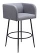 Zuo® Modern Horbat Gray Barstool-4