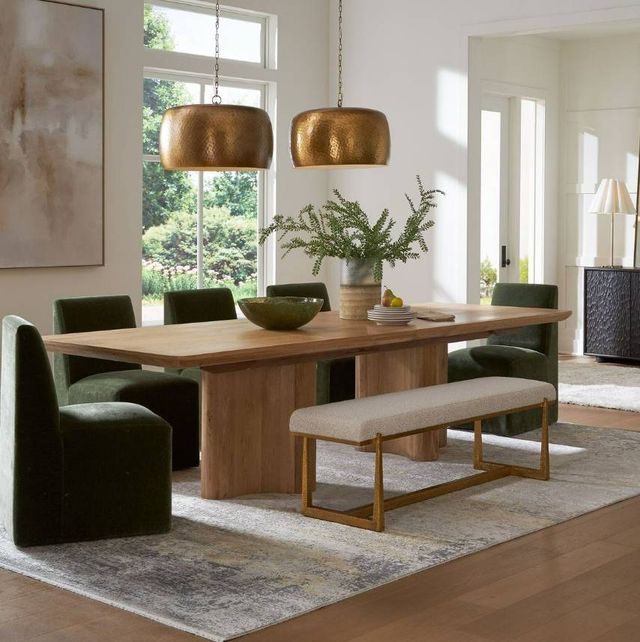 Uttermost® Cecelia Oak Dining Table-1