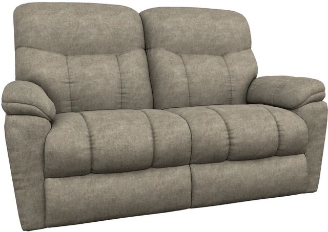 La-Z-Boy® Morrison Sable Power Reclining Loveseat with Headrest-0