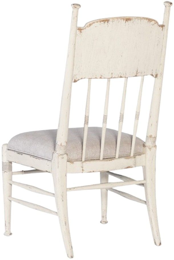 Hooker® Furniture Americana Biscuit/Daisy Dining Side Chair-3